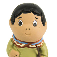 Load image into Gallery viewer, Handmade Two-Piece Set of Ceramic Mary and Joseph Figurines - Flight to Egypt | NOVICA