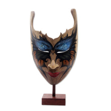 Load image into Gallery viewer, Butterfly Theme Balinese Hibiscus Wood Mask - Queen of the Butterflies | NOVICA
