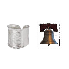 Load image into Gallery viewer, Sterling Silver Wide Wrap Ring Hand Crafted in Thailand - Hill Tribe Spectacular | NOVICA