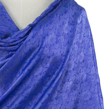 Load image into Gallery viewer, Artisan Crafted Rayon Blend Floral Shawl from Thailand - Mandarin Royal | NOVICA