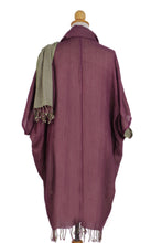 Load image into Gallery viewer, Hand Crafted 100% Cotton Jacket and Scarf Set from Thailand - Subtle Chic | NOVICA