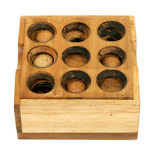 Load image into Gallery viewer, Artisan Crafted Upcycled Teak Wood Puzzle from Java - Target | NOVICA