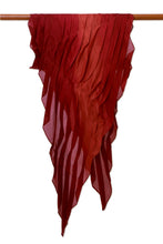Load image into Gallery viewer, Silk Scarf in Claret Red from Thailand - Evolving Lipstick | NOVICA