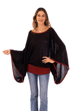 Load image into Gallery viewer, Black Burgundy Dance