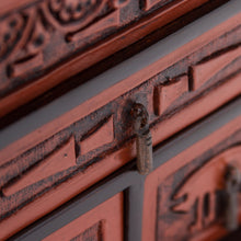 Load image into Gallery viewer, Hand Carved Wood Jewelry Box with Nazca Motif from Peru - Nazca Chamber | NOVICA