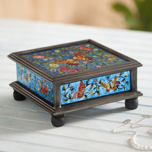 Load image into Gallery viewer, Blue Winter Butterflies