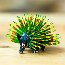 Load image into Gallery viewer, Cute Porcupine in Green