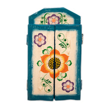 Load image into Gallery viewer, Tornillo Wood Dance-Themed Retablo by Peruvian Artisans - Danza de las Tijeras | NOVICA