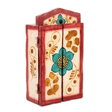 Load image into Gallery viewer, Handcrafted Christmas Manger Scene Retablo Diorama - Nativity in the Highlands | NOVICA