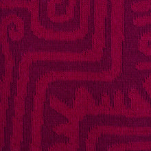 Load image into Gallery viewer, Alpaca Blend Wrap Scarf in Paprika and Chili from Peru - Paprika Chan Chan | NOVICA
