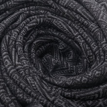 Load image into Gallery viewer, Throw Blanket with Diamond Motifs in Smoke and Black - Smoky Black Diamonds | NOVICA