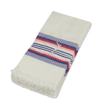 Load image into Gallery viewer, Striped 100% Cotton Napkins from Guatemala (Set of 6) - Dinner Guest | NOVICA