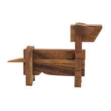 Load image into Gallery viewer, Handcrafted Wood Dog-Shaped Puzzle from Thailand - Excited Puppy | NOVICA