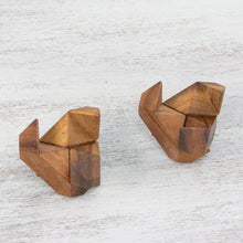 Load image into Gallery viewer, Handcrafted Wood Star-Shaped Puzzle from Thailand - Star Challenge | NOVICA