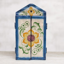 Load image into Gallery viewer, Handcrafted Wood Retablo with Hearts from Peru - Heart Shop | NOVICA