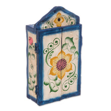 Load image into Gallery viewer, Handcrafted Wood Retablo with Hearts from Peru - Heart Shop | NOVICA