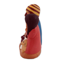 Load image into Gallery viewer, Hand-Painted Cultural Ceramic Nativity Scene from the Andes - Andean Home | NOVICA