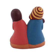 Load image into Gallery viewer, Hand-Painted Cultural Ceramic Nativity Scene from the Andes - Andean Home | NOVICA
