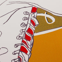 Load image into Gallery viewer, Mexico Signed Numbered Silkscreen Print (35 Inches) - Lace-up Boots | NOVICA
