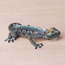 Load image into Gallery viewer, Handcrafted Polymer Clay Iguana Sculpture (4 Inch) - Watchful Iguana | NOVICA