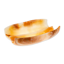 Load image into Gallery viewer, Artisan Crafted Modern Centerpiece in Natural Mexican Onyx - On Nature's Wings | NOVICA