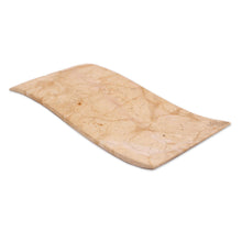 Load image into Gallery viewer, Modern Rectangular Tray in Natural Mexican Marble - Earth's Whisper | NOVICA