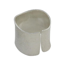 Load image into Gallery viewer, Sterling Silver Wrap Ring from Thai Hill Tribes - Frosty Beauty | NOVICA