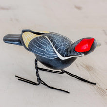 Load image into Gallery viewer, Hand Sculpted Ceramic Ivory-Billed Woodpecker Figurine - Ivory-Billed Woodpecker | NOVICA