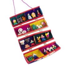Load image into Gallery viewer, Handcrafted Mini Retablo Wall Hanging from Peru - Andes Lifestyle | NOVICA