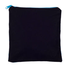 Load image into Gallery viewer, Cotton Blend Patchwork Cosmetic Case in Blue from Peru - Blue Andes | NOVICA