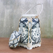 Load image into Gallery viewer, Traditional Thai Blue and White Decorative Jar - Exotic Sky | NOVICA