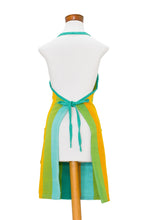 Load image into Gallery viewer, Handwoven Striped Cotton Apron from Guatemala - Summer Cooking | NOVICA