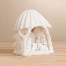 Load image into Gallery viewer, White Huamanga Stone Hand Carved Nativity Sculpture - Beautiful Nativity | NOVICA