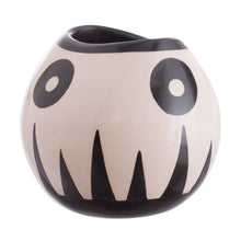 Load image into Gallery viewer, Handmade Chulucanas Ceramic Decorative Vase from Peru - Chulucanas Spirit | NOVICA