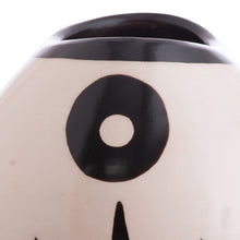 Load image into Gallery viewer, Handmade Chulucanas Ceramic Decorative Vase from Peru - Chulucanas Spirit | NOVICA