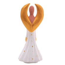Load image into Gallery viewer, Handcrafted Albesia Wood Angel Statuette from Bali - Angel Wonder | NOVICA