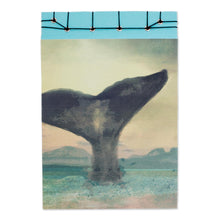 Load image into Gallery viewer, Whale-Themed Paper Journal from Costa Rica (8.5 inch) - Beauty of the Ocean | NOVICA