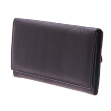 Load image into Gallery viewer, Handmade Leather Wallet in Espresso from India - Stylish Woman in Espresso | NOVICA