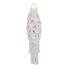 Load image into Gallery viewer, Hand-Knotted Cotton Decorative Accent from Bali - Tegalalang Circle | NOVICA