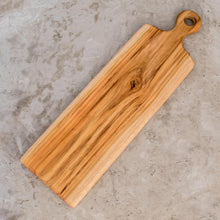 Load image into Gallery viewer, Handmade Teak Wood Cutting Board from Guatemala (20 in.) - Perfect Pairings | NOVICA