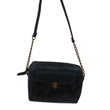 Load image into Gallery viewer, Handmade Leather Sling in Navy from Mexico - Pretty Companion in Navy | NOVICA