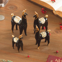Load image into Gallery viewer, Black Llamas of the Andes