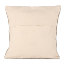 Load image into Gallery viewer, Black Tree Embroidered Cotton Cushion Covers (Pair) - Cheery Tree | NOVICA