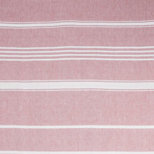 Load image into Gallery viewer, Handwoven Cotton Beach Towel in Carnation from Guatemala - Fresh Relaxation in Carnation | NOVICA