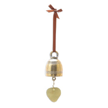 Load image into Gallery viewer, Simple Brass Bell Crafted in Thailand - Golden Sound | NOVICA