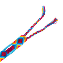 Load image into Gallery viewer, Colorful Cotton Macrame Bracelet from Mexico - Colorful Friendship | NOVICA