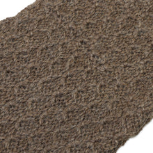 Load image into Gallery viewer, Chestnut 100% Baby Alpaca Honeycomb Pattern Knit Headband - Wavelength in Chestnut | NOVICA