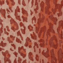 Load image into Gallery viewer, Cheetah Print Wool Shawl from India - Cheetah Elegance | NOVICA