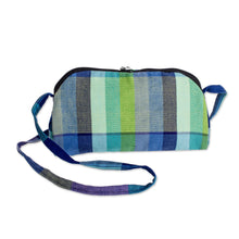 Load image into Gallery viewer, Colorful Cotton Baguette from Guatemala (6 in.) - Countryside Stripes | NOVICA