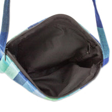 Load image into Gallery viewer, Colorful Cotton Baguette from Guatemala (6 in.) - Countryside Stripes | NOVICA